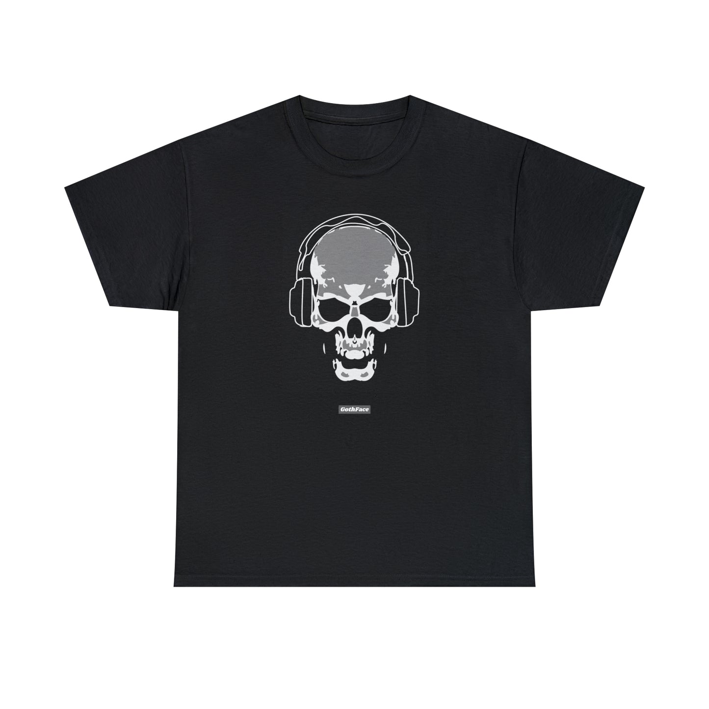 Black Skull with Logo