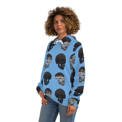 All Over Blue 2-Tone Hoodie