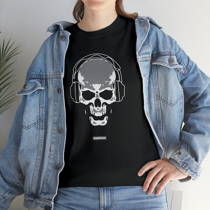 Black Skull with Logo